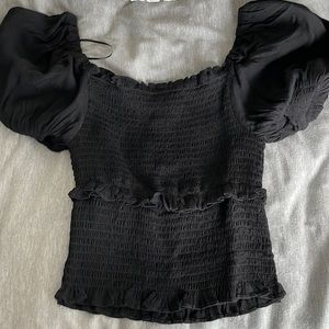 ASTR black crop top